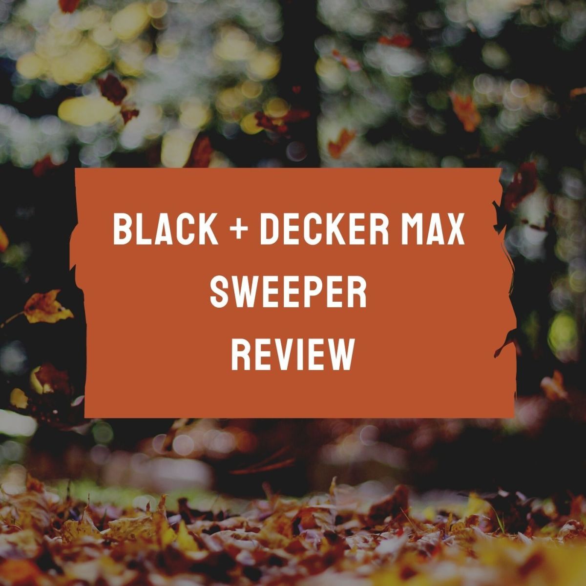 Black + Decker Max Sweeper Review