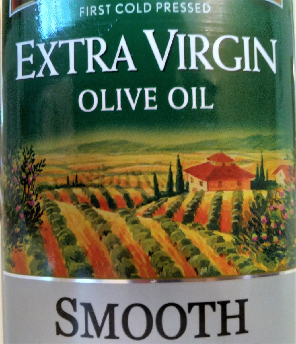 Extra Virgin Olive oil label