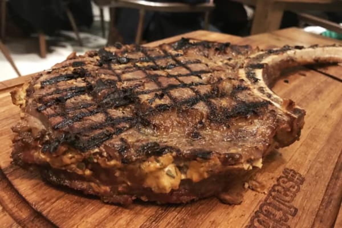 The $130 Nusr-Et Ottoman steak