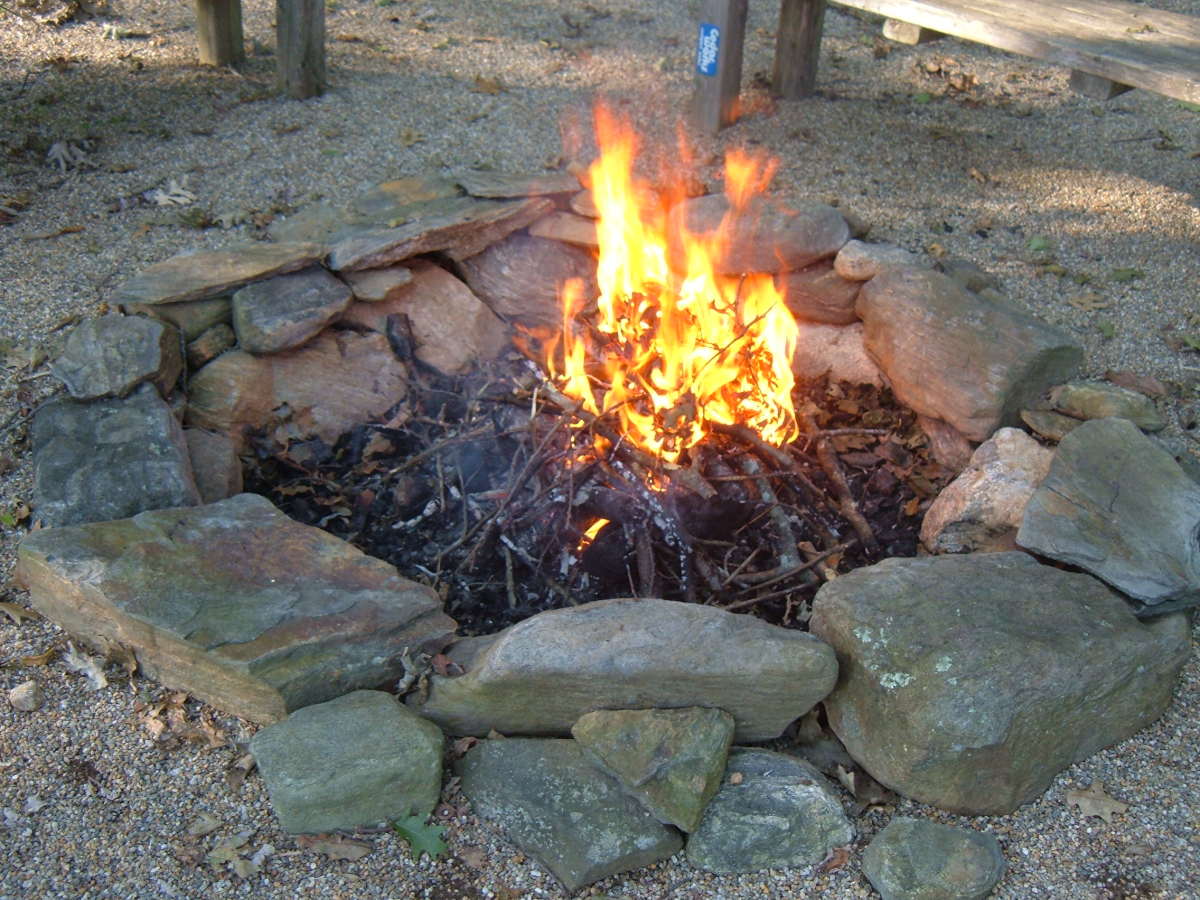 Our backyard fire pit