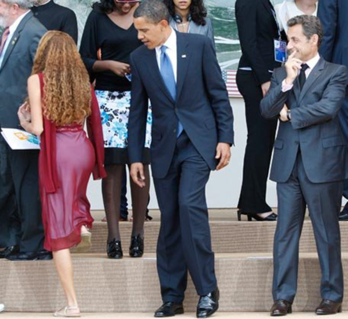 World Leaders Admiring Shapely Things