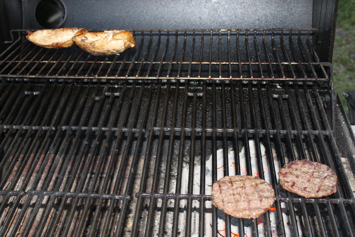 Properly placing your meats on the grill is important.