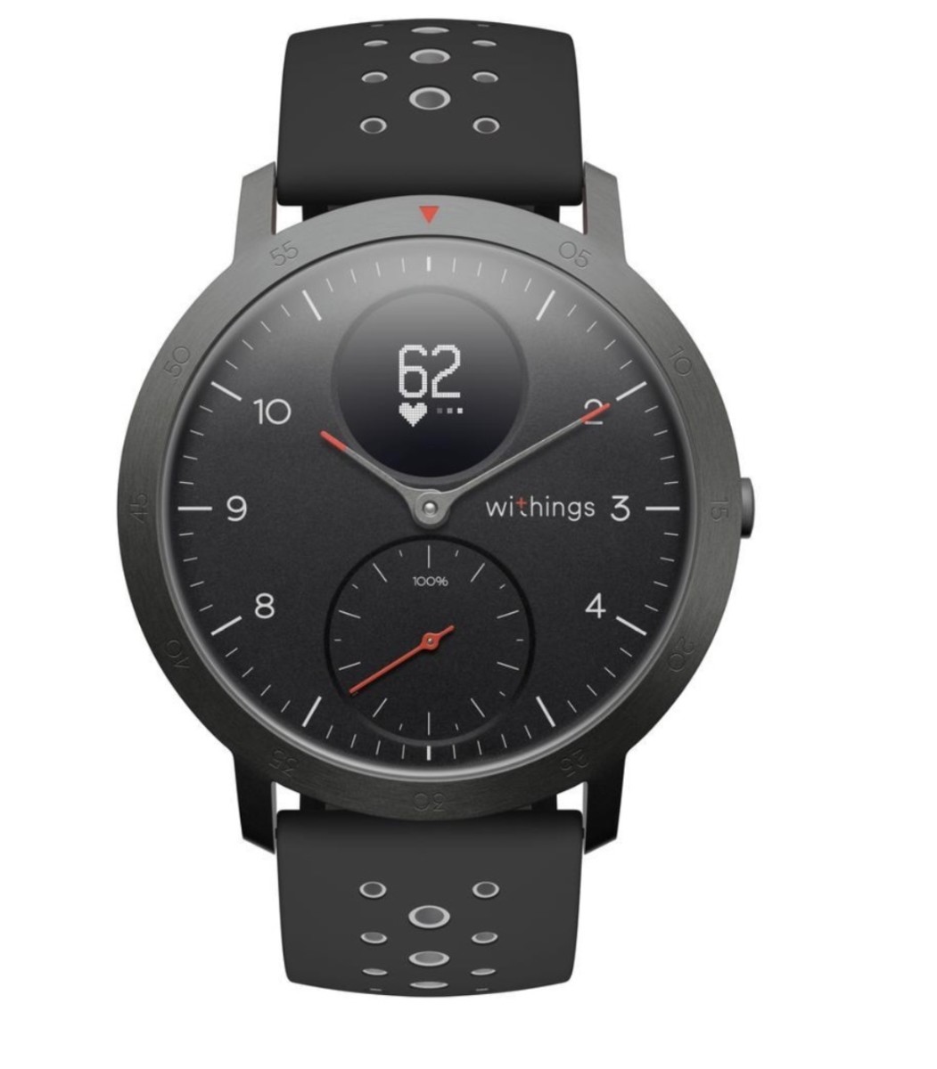 hybrid smartwatch with second hand