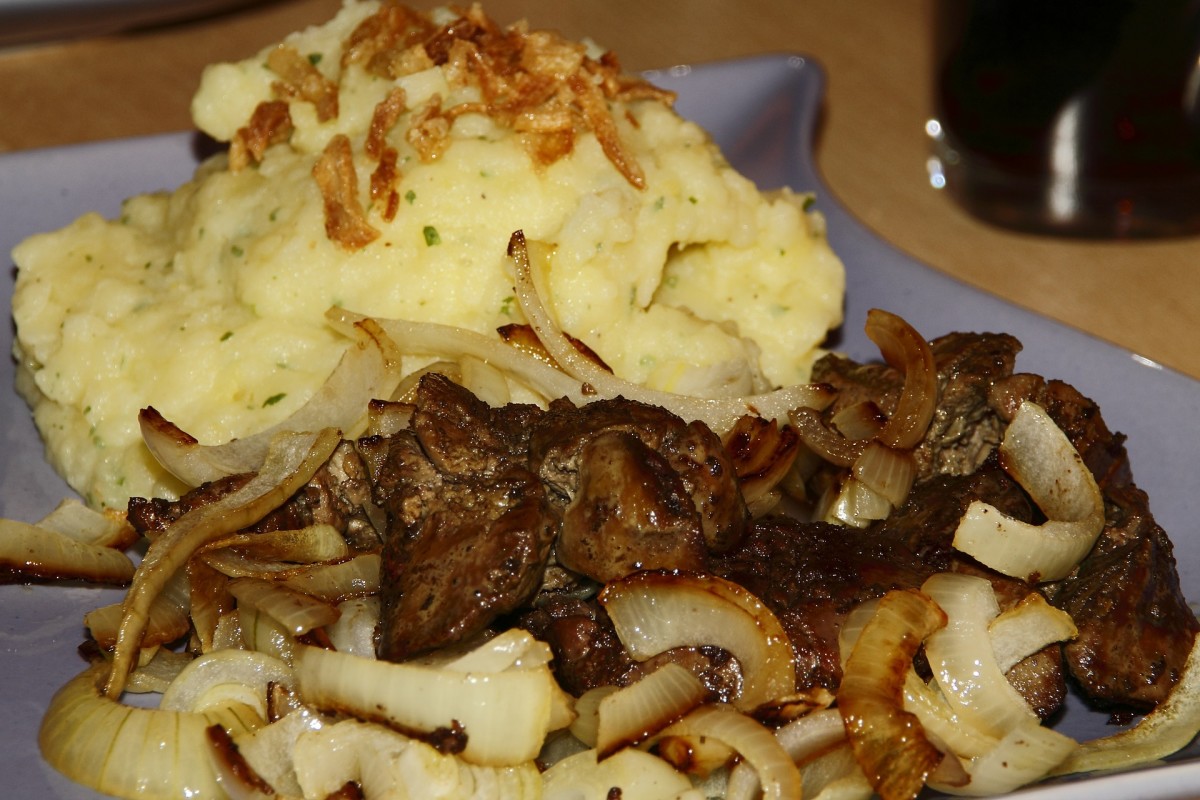 Liver, onions and potatoes is a popular Paleo meal with no complaints.
