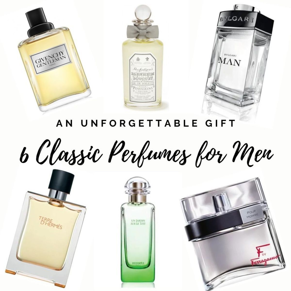 An unforgettable gift: 6 Classic Men's Cologne