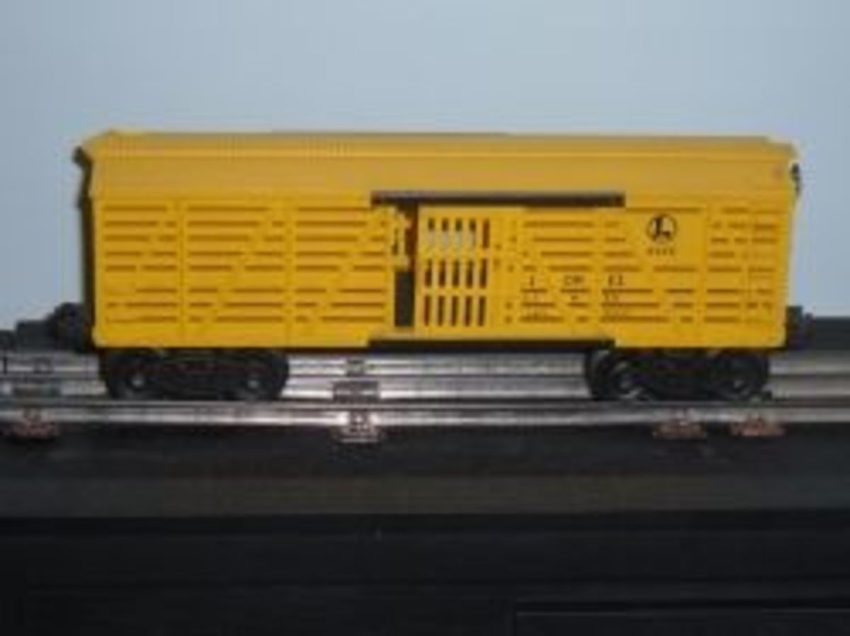 storing lionel trains