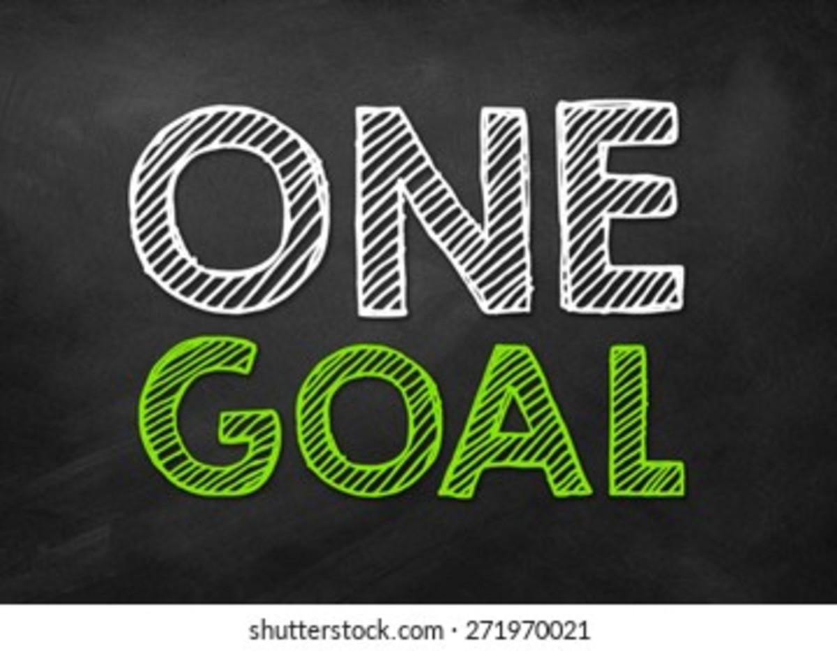 Single Goal/Ultimate Goal