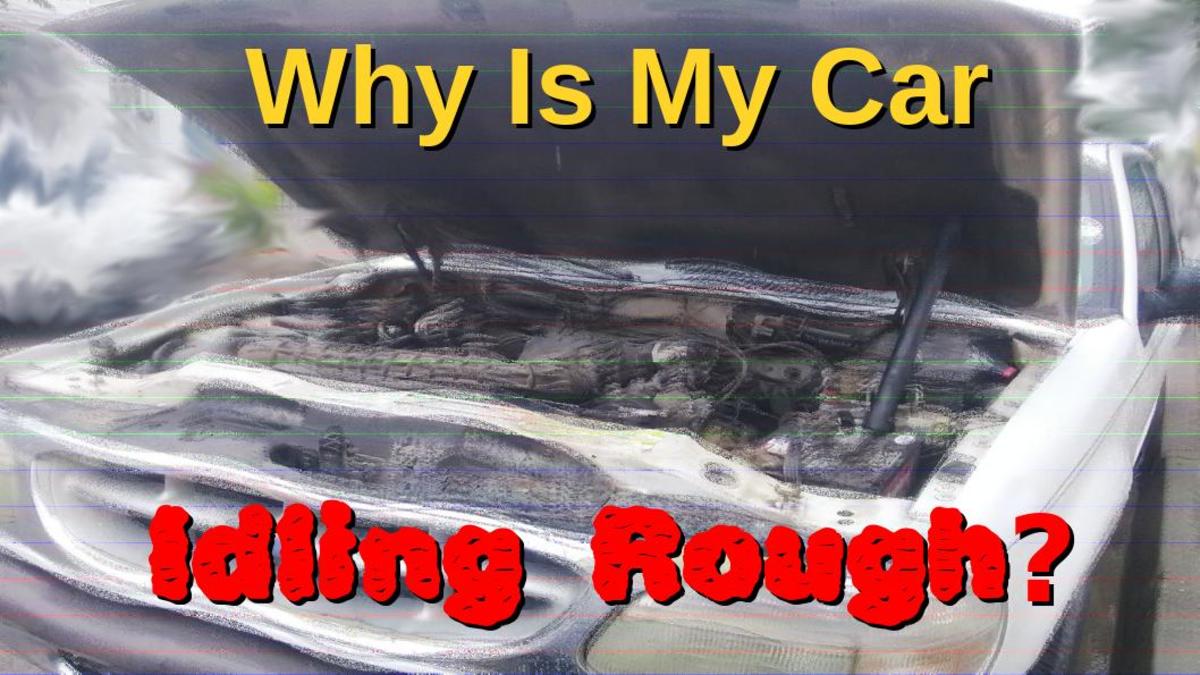 What causes rough idle?