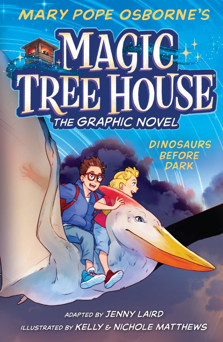 Magic Tree House Adventure in New Graphic Novel Brings Dinosaurs Into the Fun
