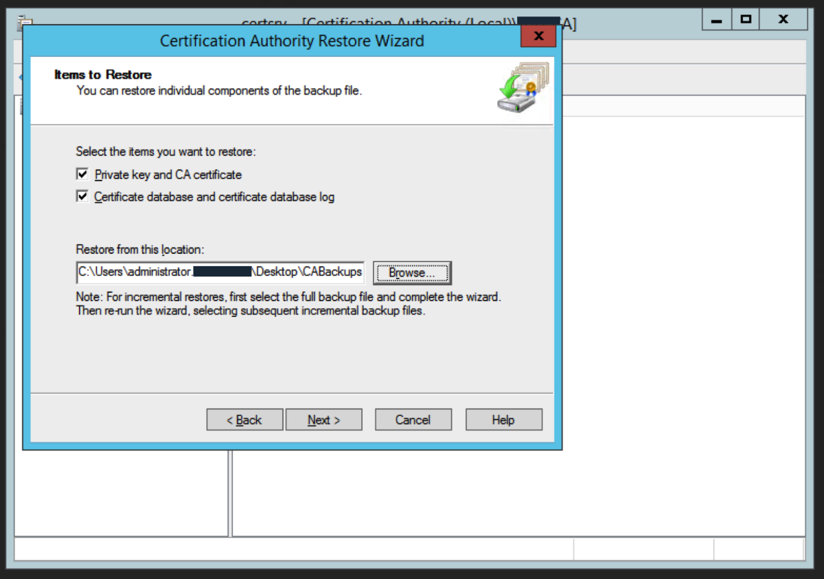 Migrate the Root Certificate Authority to Windows Server 2019 - 94