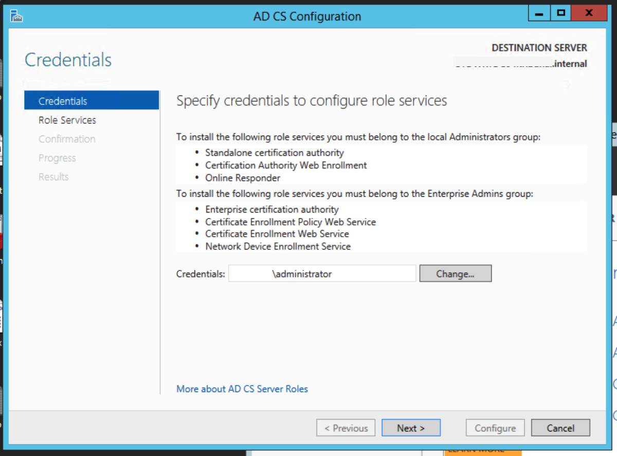 Migrate the Root Certificate Authority to Windows Server 2019 - 33