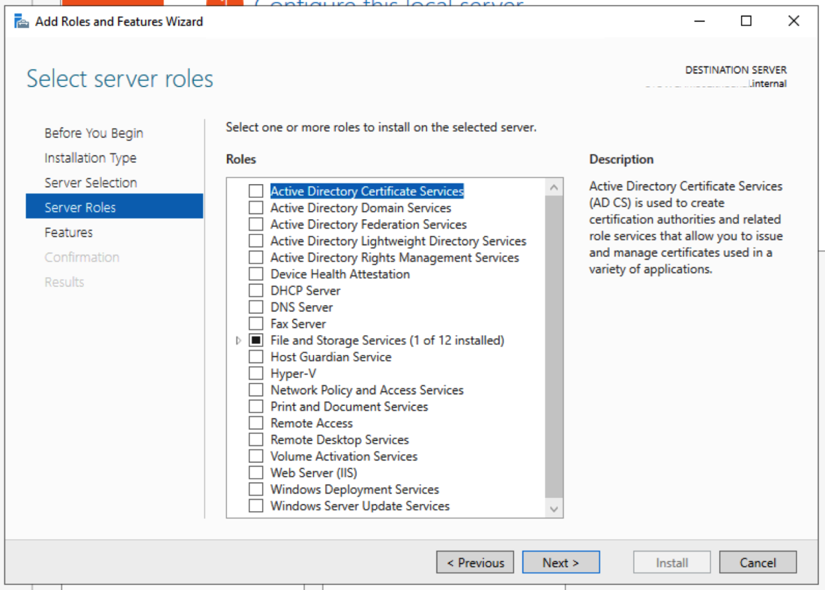 Migrate the Root Certificate Authority to Windows Server 2019 - 6