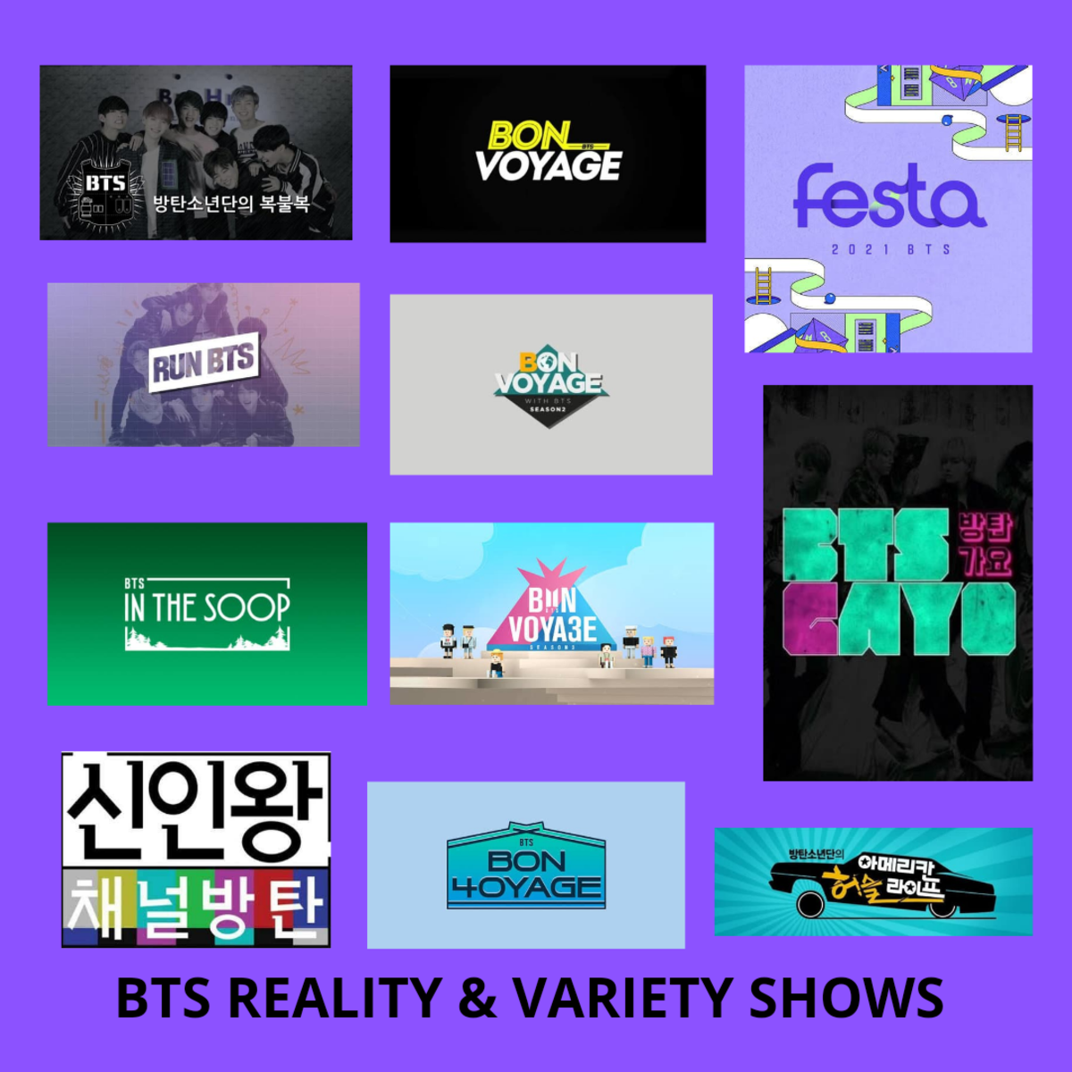 Best BTS Shows to Watch If You Want to Know What They're Really Like