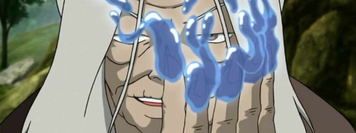 Hama, a quintessential antagonist in the whole ATLA series.