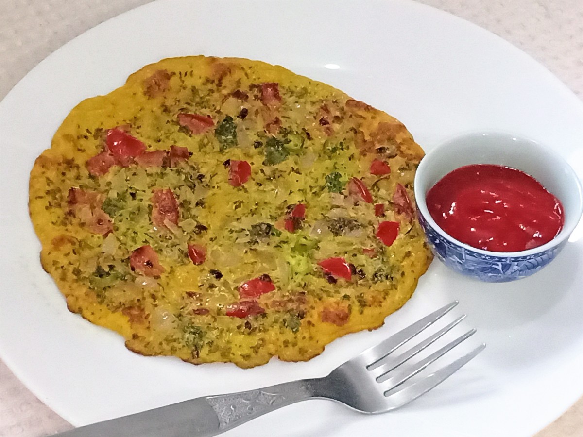 Indian-style Egg Omelette