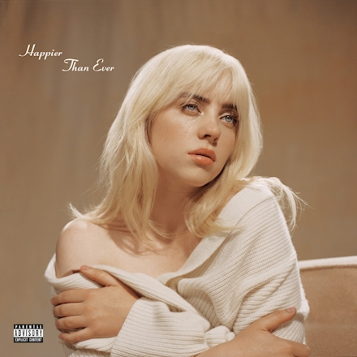 "Happier Than Ever" cover art