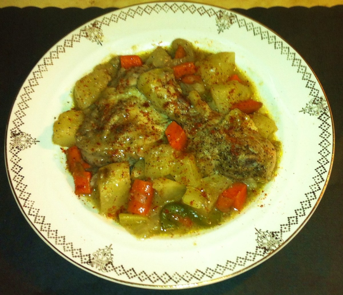 One Pot Meal: Chicken Fricassee