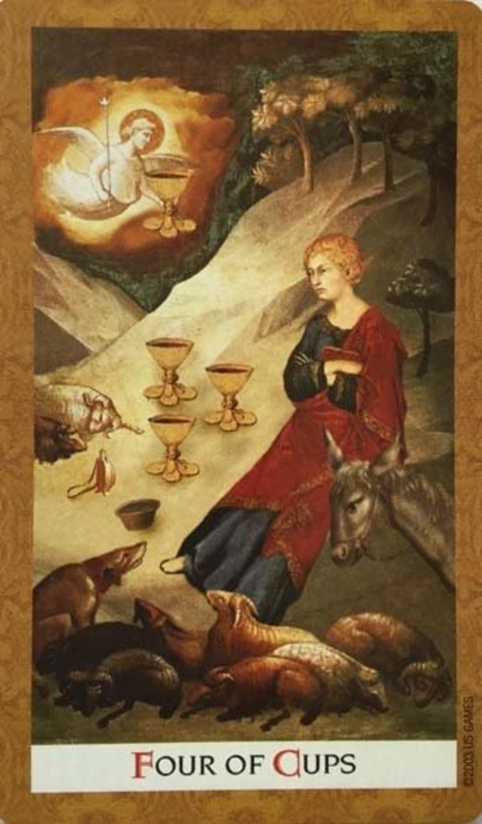 Four of Cups Tarot Card Meaning 