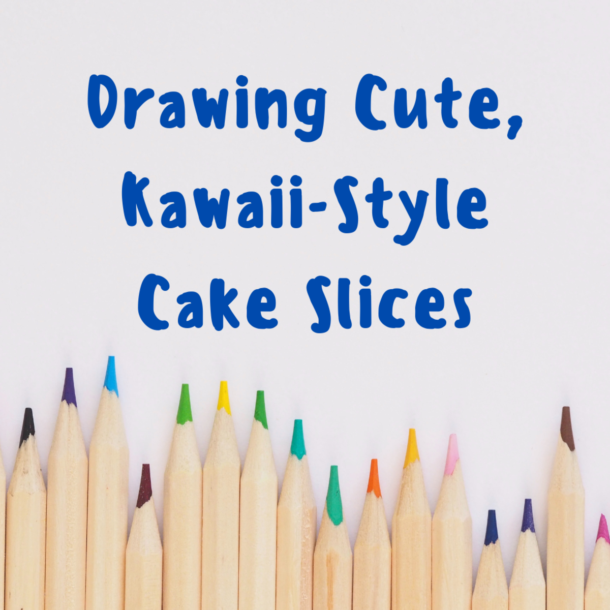 How to Draw a Slice of Cake (Kawaii Style)