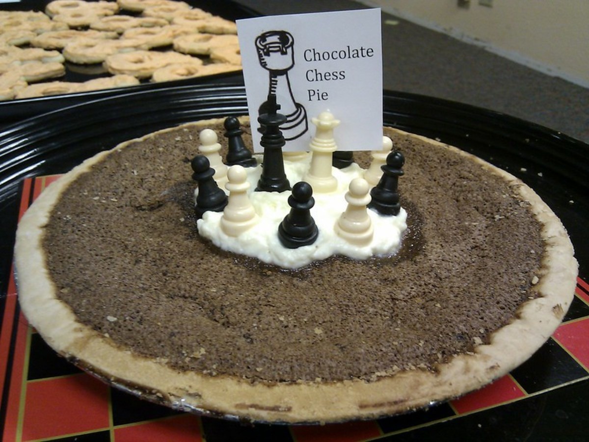Chocolate chess pie