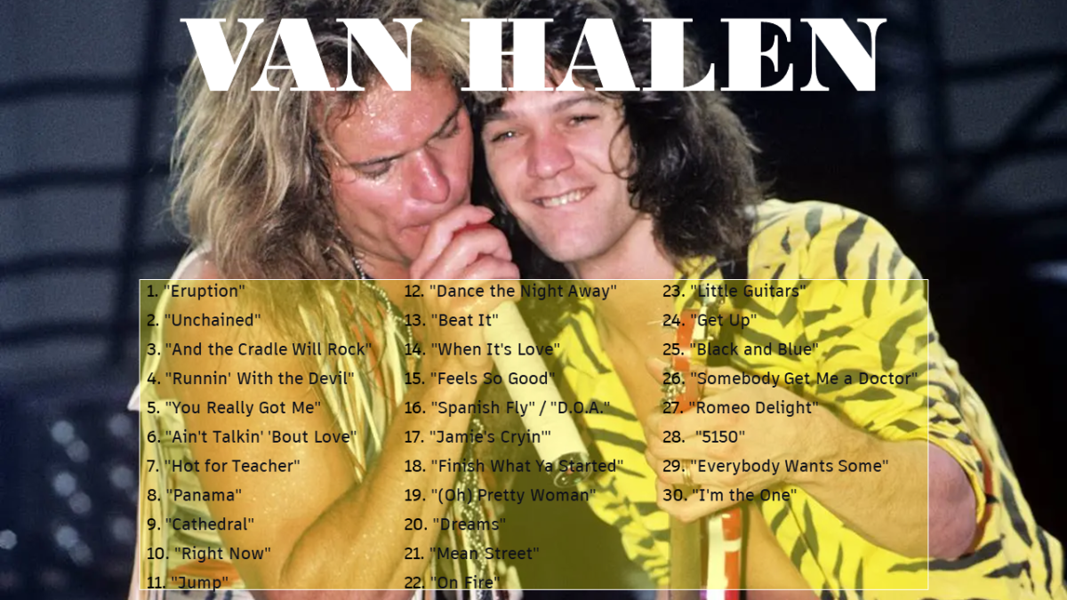 Van Halen Songs