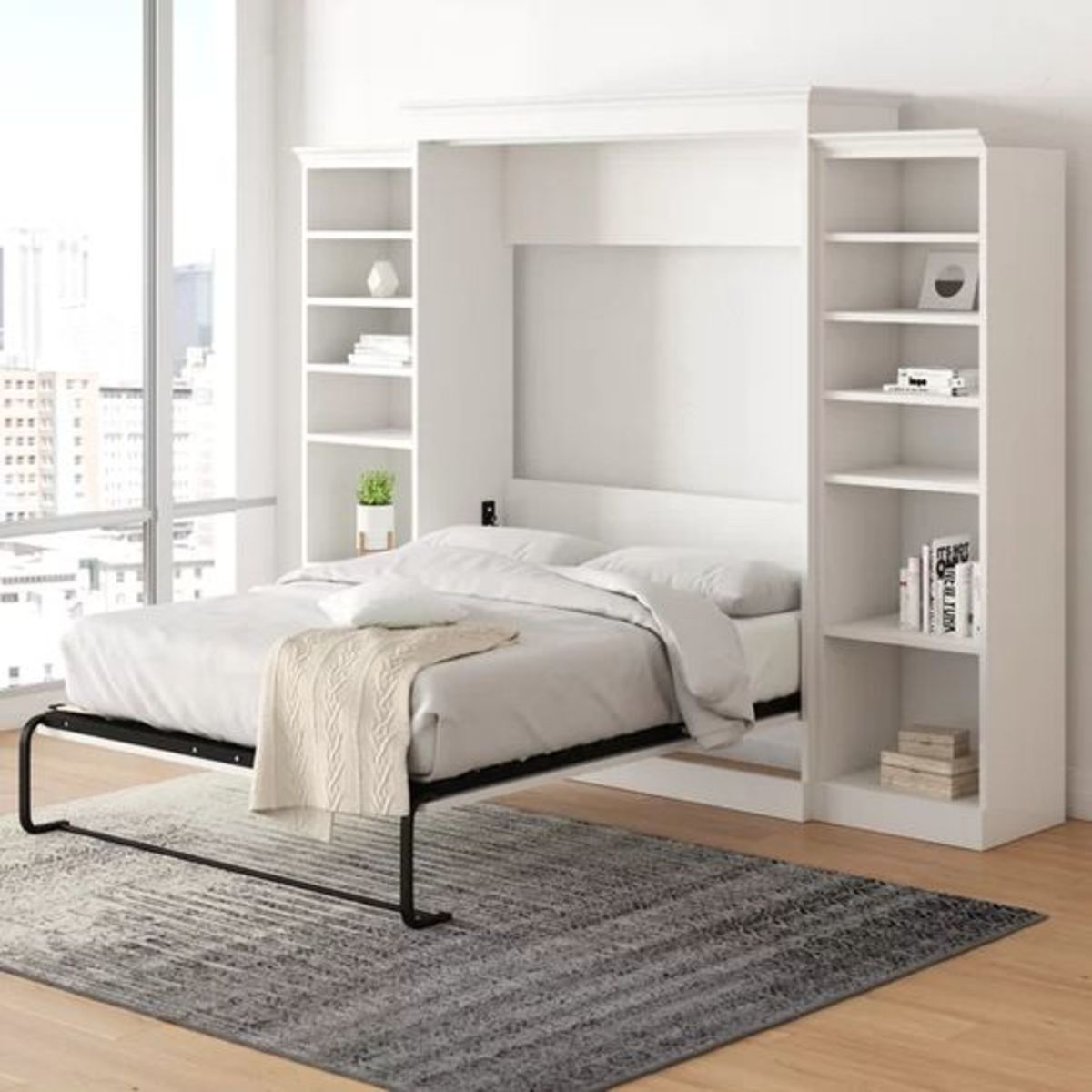 awesome murphy bed for small room