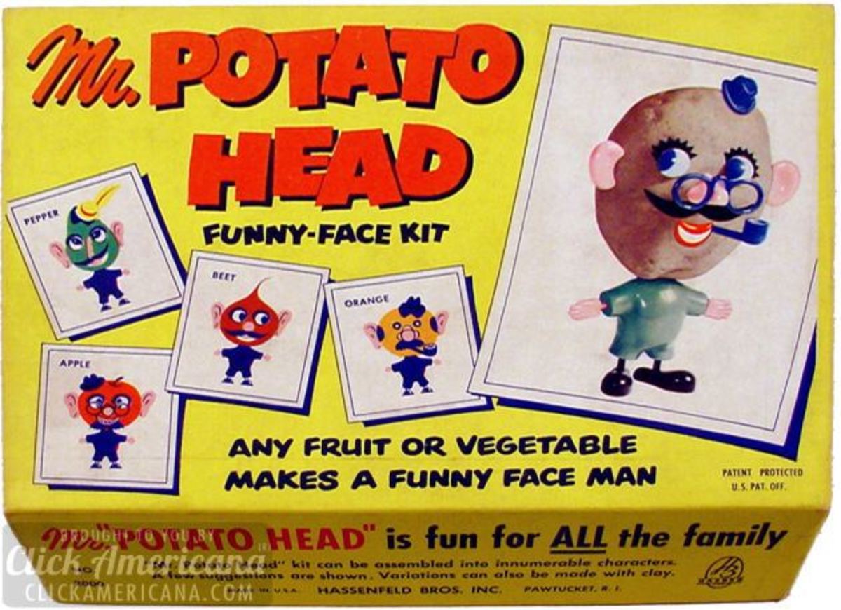 In 1952, Mr. Potato Head became the first toy to be advertised on television.
