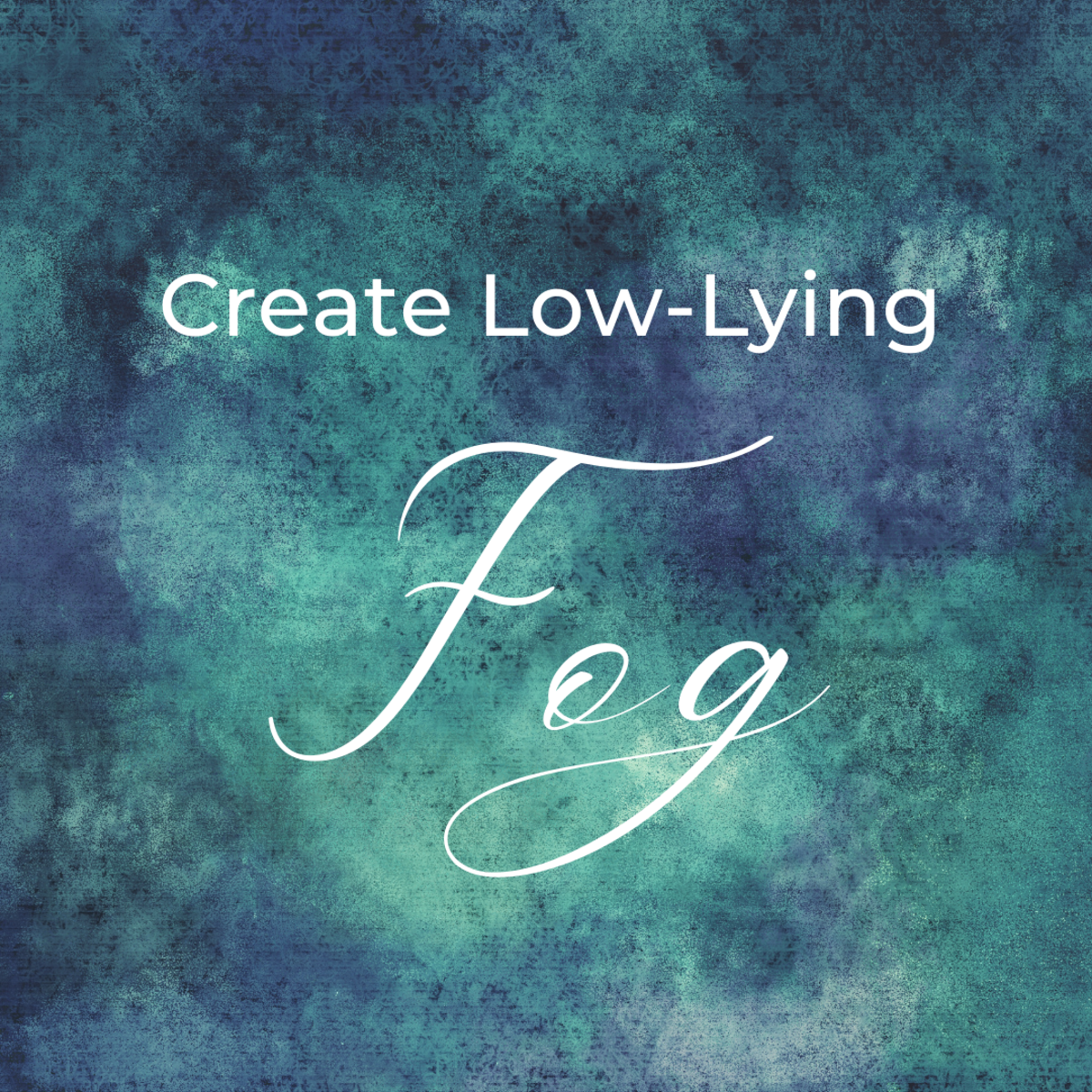 How to Make Low-Lying Fog (Ground Fog) With a Machine