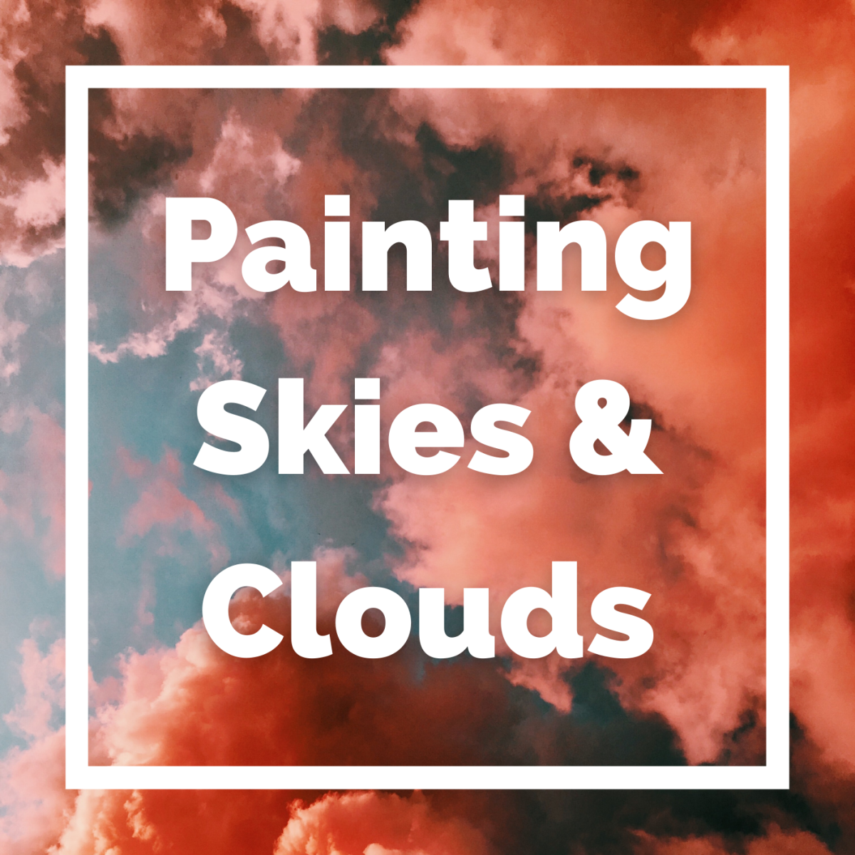 HD wallpaper: colorful, sky, clouds, lake, tree, mood, painting, digital  art