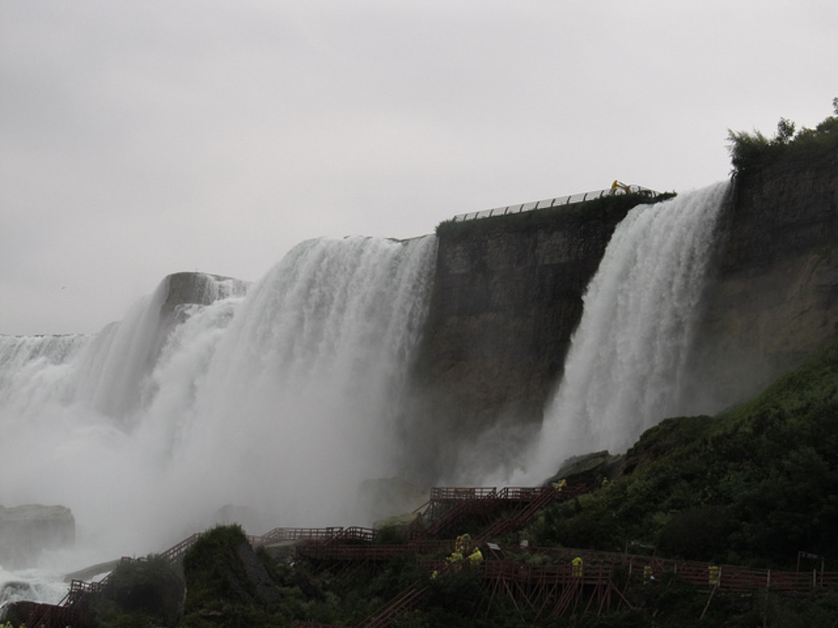 Bridal Veil Falls, Niagara, US side