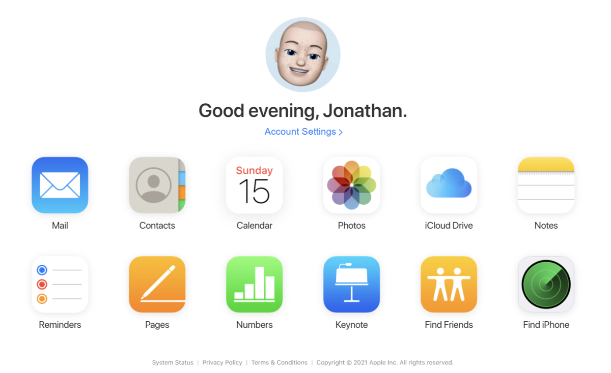 iCloud.com is the web version of some of your favorite Apple apps