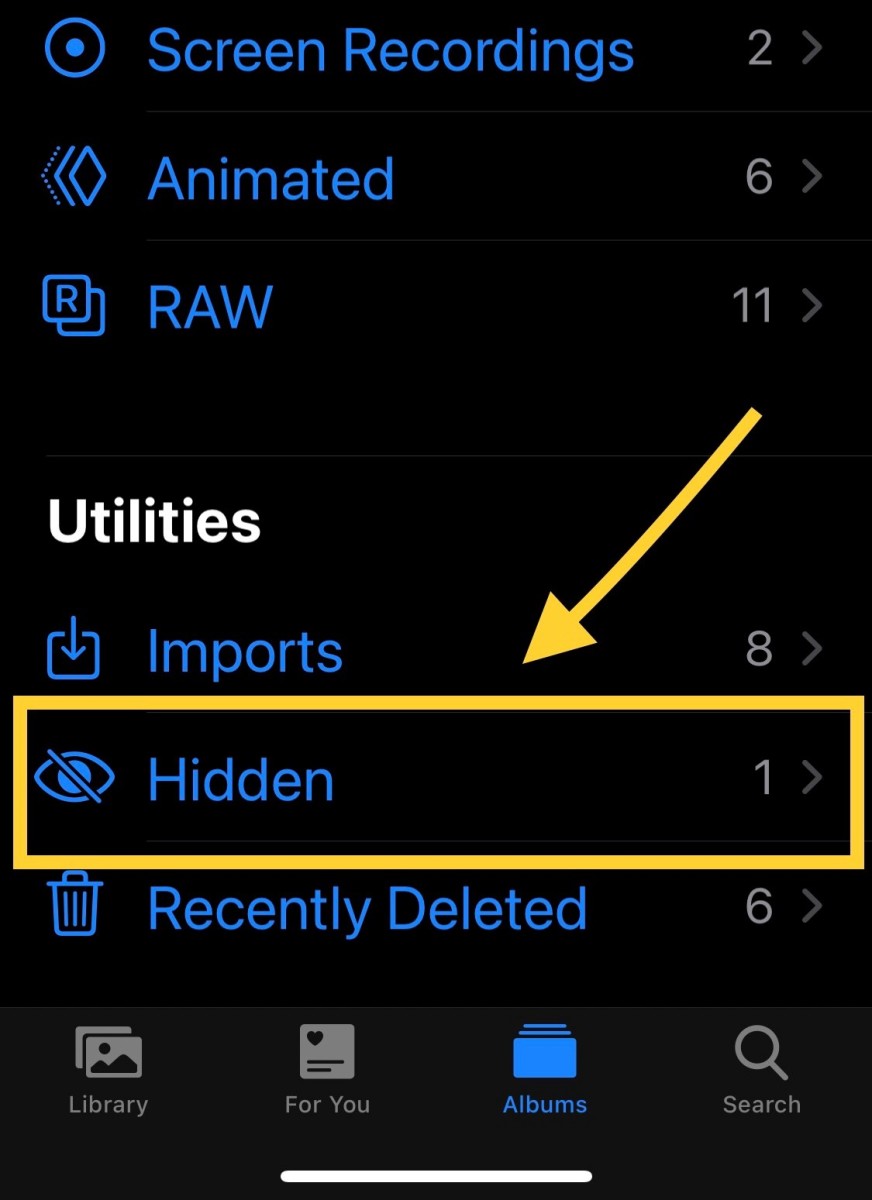 how-to-hide-and-find-hidden-photos-on-iphone