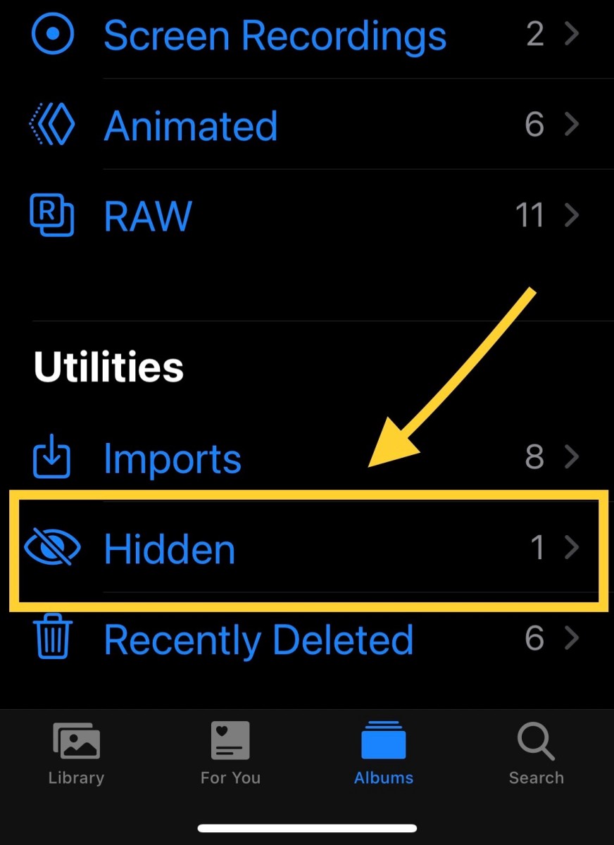 how-to-lock-hidden-photos-on-iphone-youtube