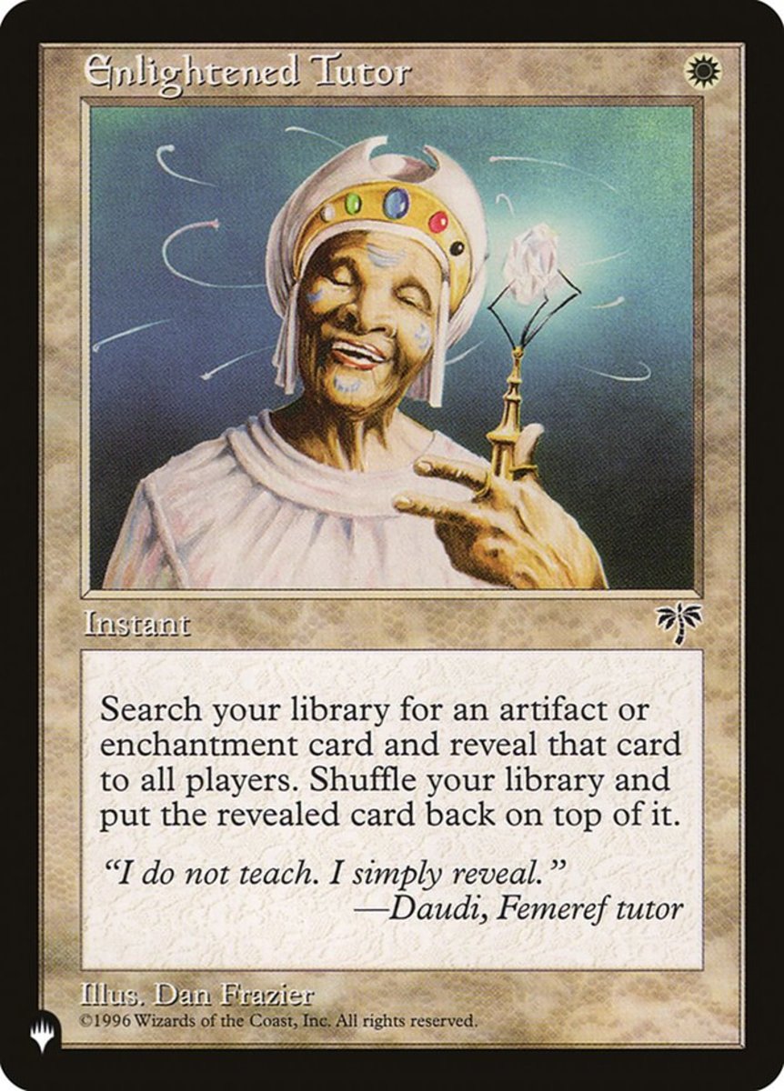 Enlightened Tutor mtg