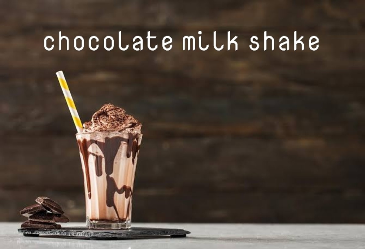 Monster Combo Choco-Ore Milk Shake.