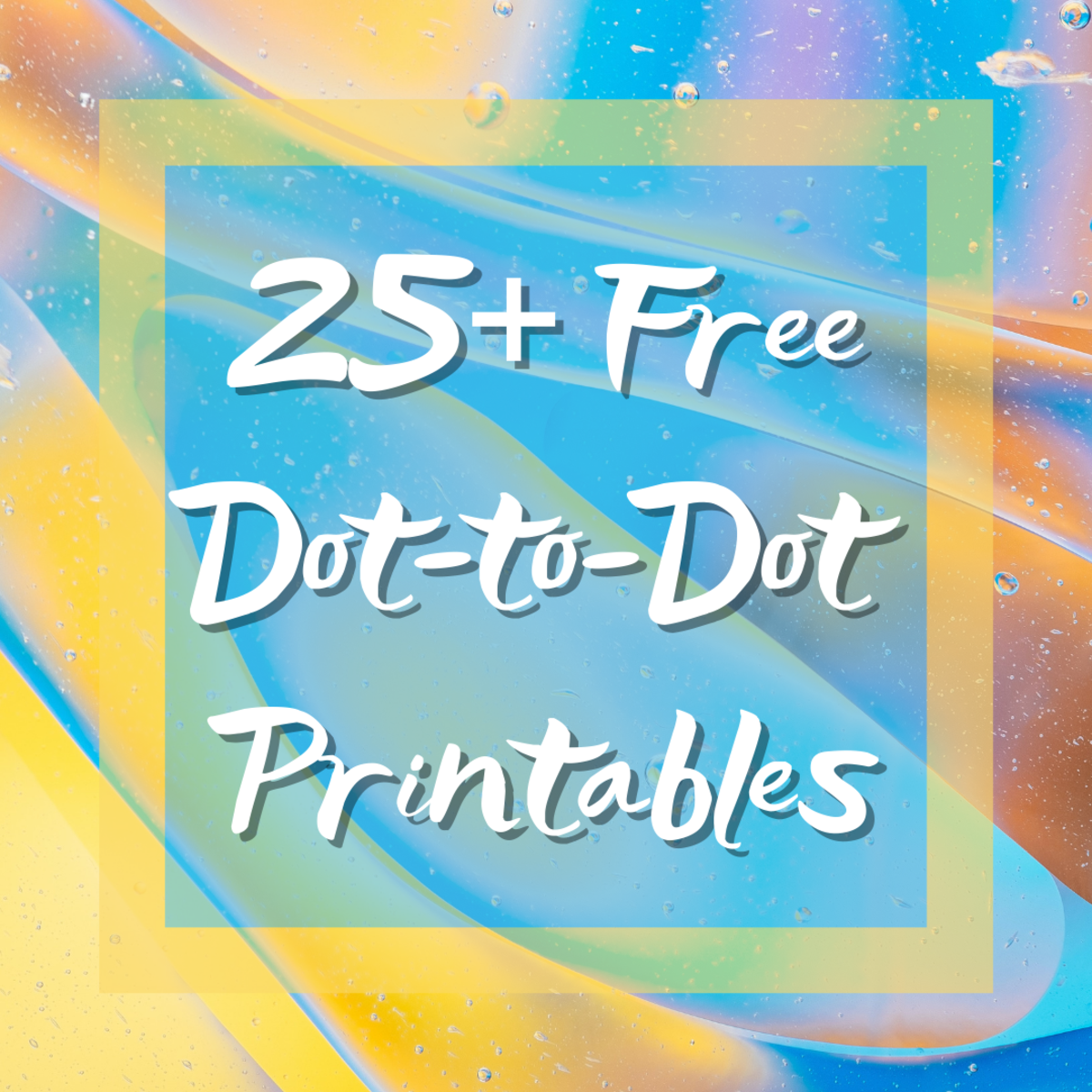 25+ Free Dot-to-Dot Printables (From Very Easy to Extreme)