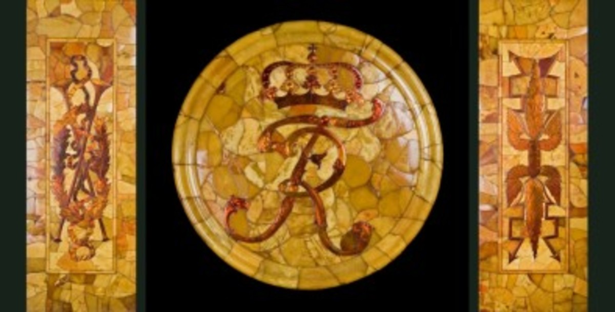 Detail of Amber Panel