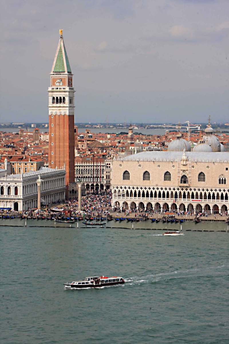 San Marco, Venice, featuring the Campanile (Bell Tower) and the Doge's Palace
