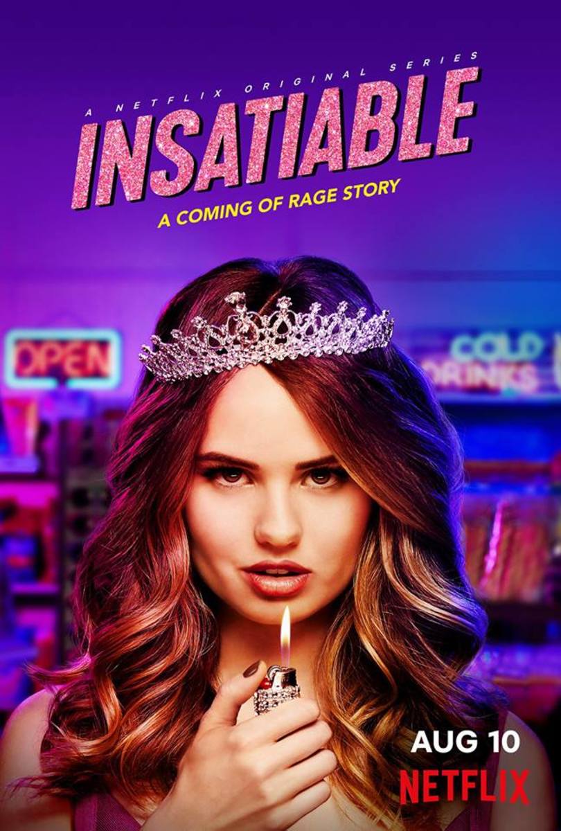 The problems with the dark comedy TV series  Insatiable(2018-2019)