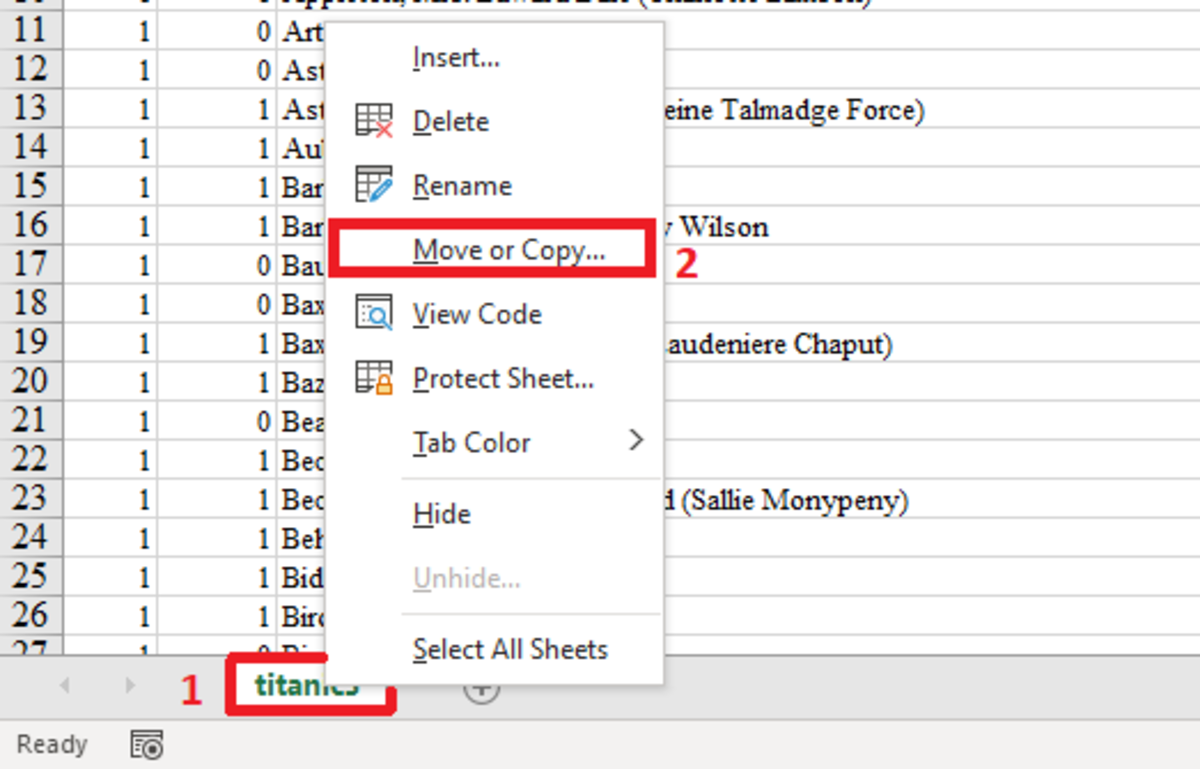 How to Make a Copy of an Excel Worksheet - 87