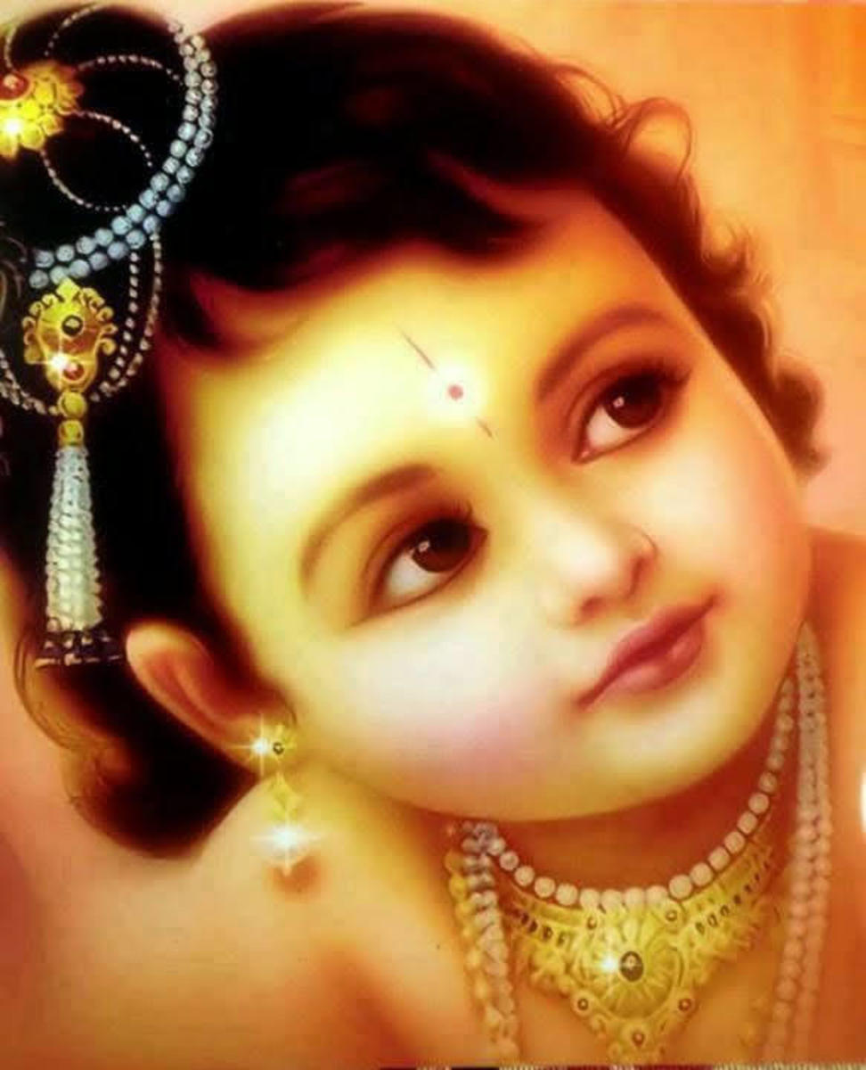 baby Krishna