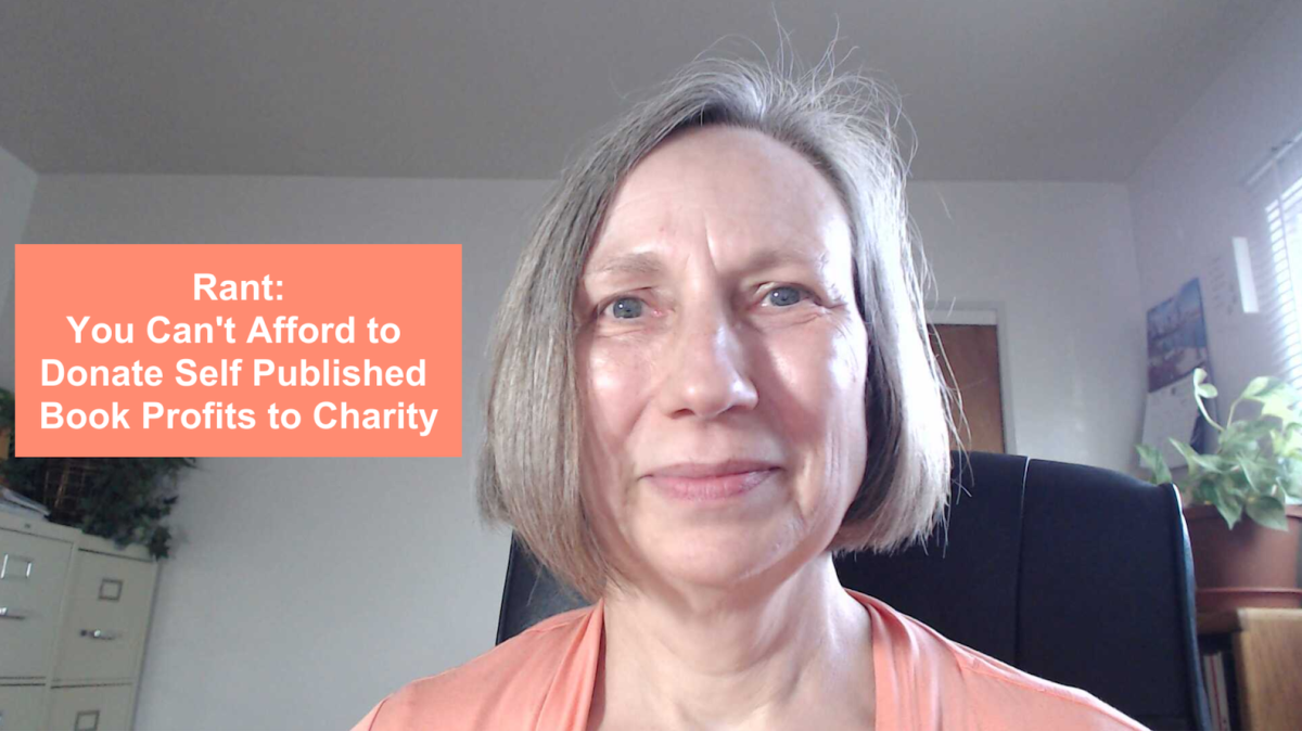 Downsides of Donating Self-Published Book Profits to Charity