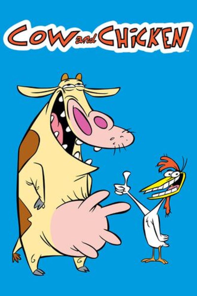 "Cow & Chicken" was a popular animated series on Cartoon Network. 
