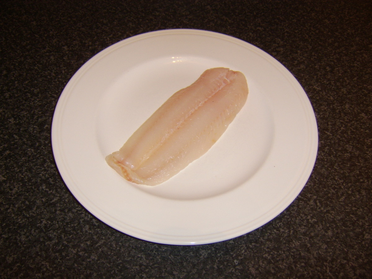 Fillet of fresh whiting