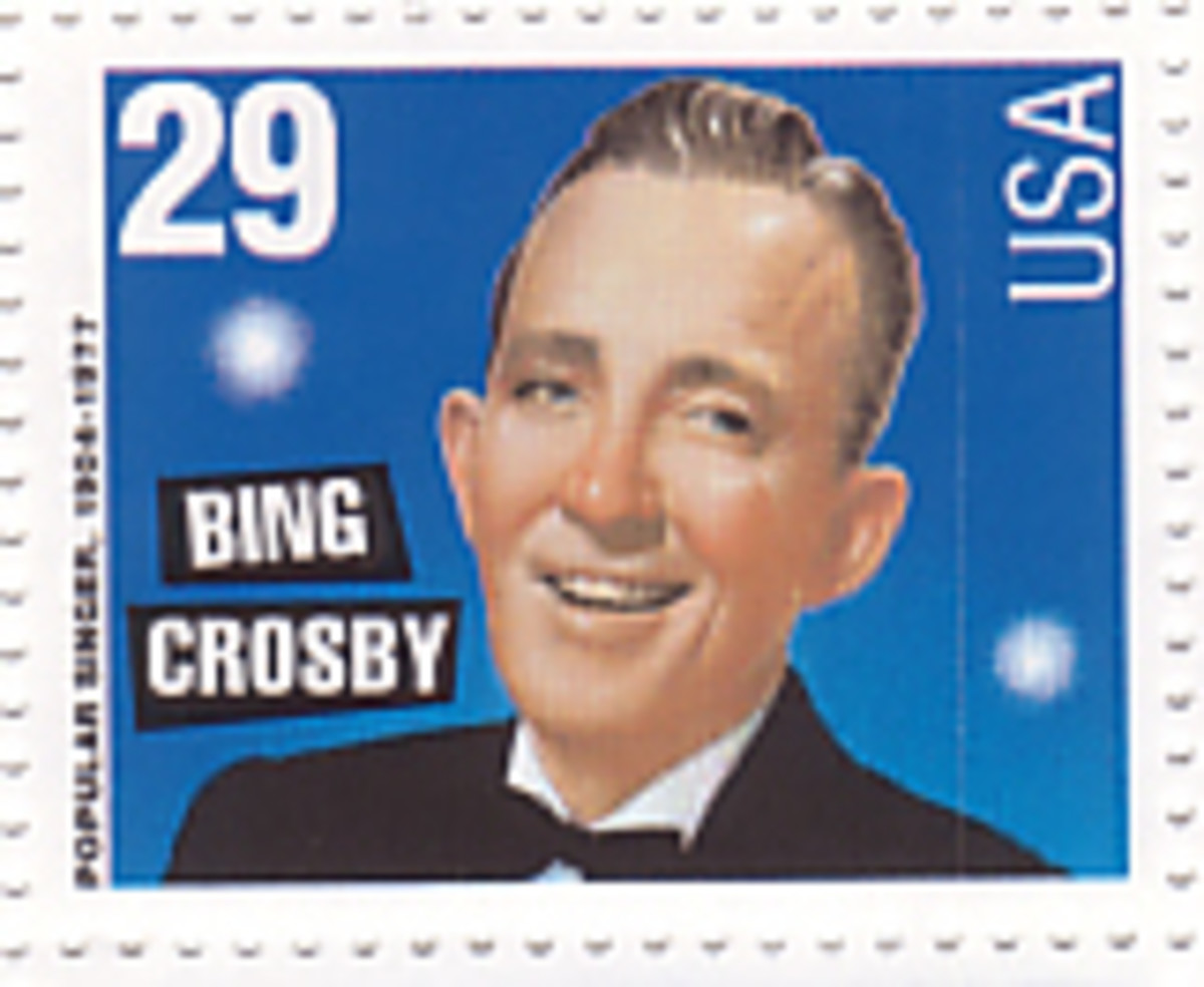 Bing Crosby Stamp Issued 1994