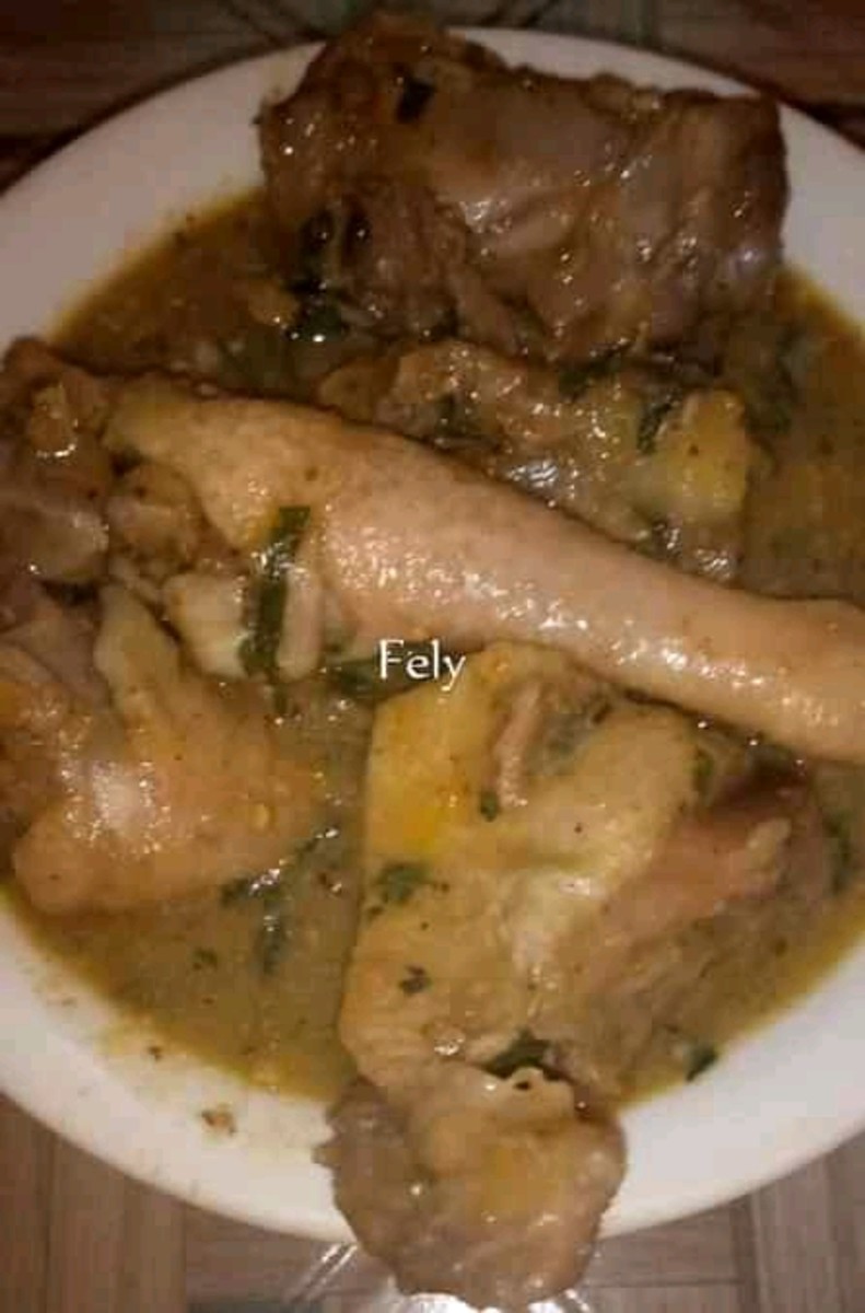 Nsala chicken soup