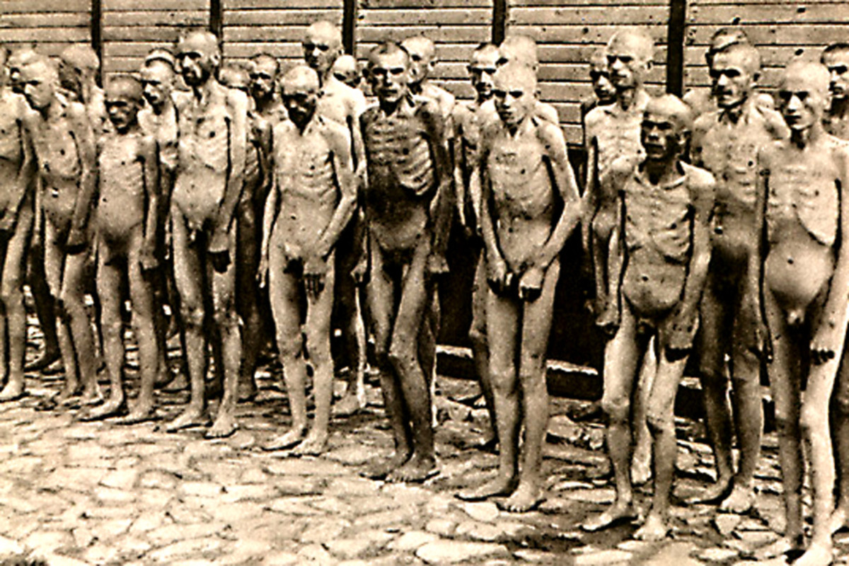 1945. The reality of Hitler's dictatorship. Millions died, most repugnantly in the concentration camps. The holocaust - genocide of many ethnic groups - could not have happened under a free press and a democratic system of government