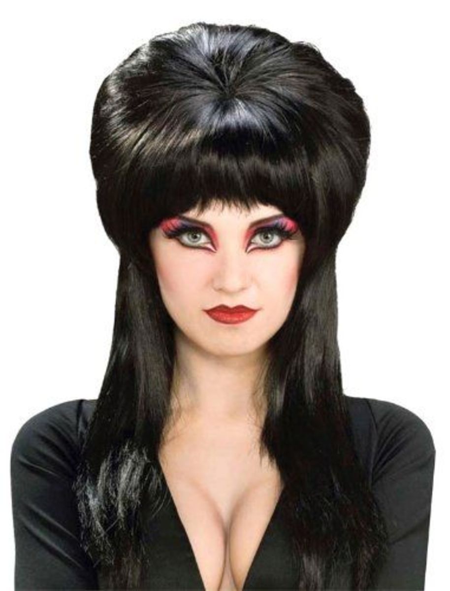 Elvira Mistress Of The Dark Long Wig
