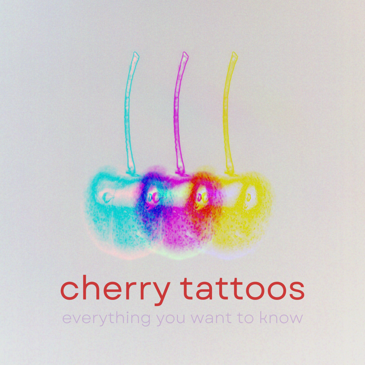 Everything you want to know about cherry tattoos.