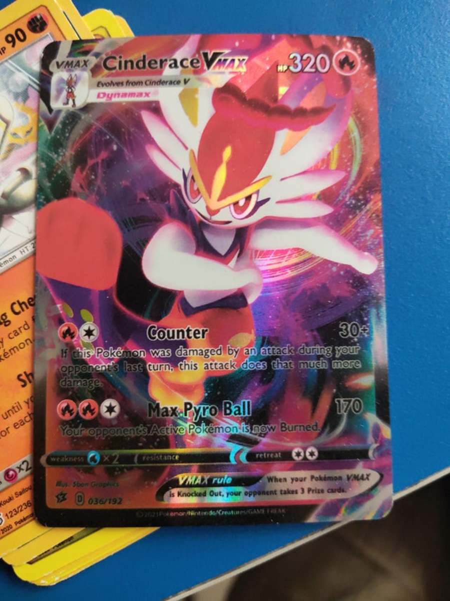 For ultra rare cards, look for the presence of textured patterns on the front.  Fake cards generally do not feature any texture even if the card is "ultra rare".  Note this fake card, lacking appropriate texture. Image from u/A70guy on Reddit